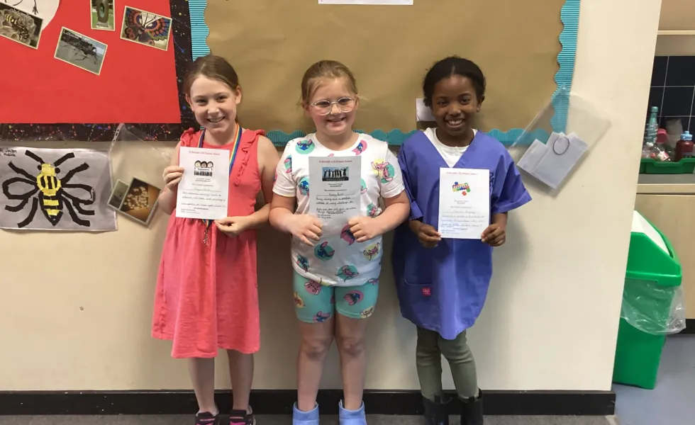 govenors awards at st botolphs primary school